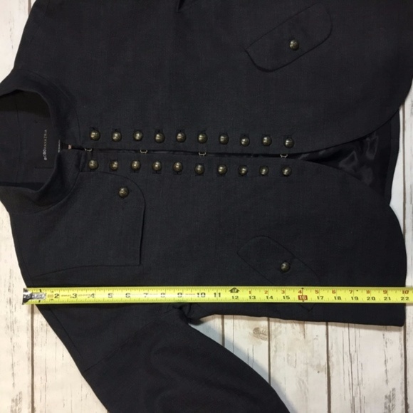 Black Military Style Jacket Bracelet Sleeves - Picture 8 of 8